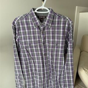 Michael Kors | Checkered Dress Shirt
